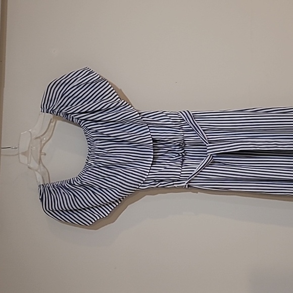 Maurices Maxi Striped Dress on or off shoulder - Picture 5 of 17